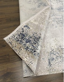 Acrylic carpet VENEZIA A771B , CREAM BLUE - высокое качество по лучшей цене в Украине.