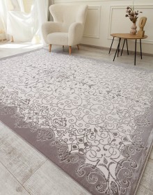 Акриловий килим VALS W8555 L.Grey-L.Grey - высокое качество по лучшей цене в Украине.