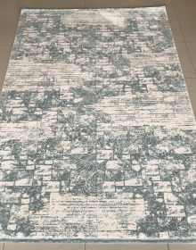 Акриловий килим Zarina 2670A Blue-Cream - высокое качество по лучшей цене в Украине.