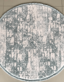 Акриловий килим Zarina 2670A Blue-Cream - высокое качество по лучшей цене в Украине.