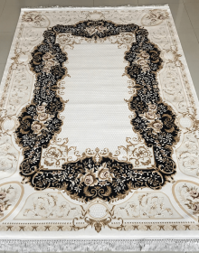 Акриловий килим Zarina 2693A Cream-navy - высокое качество по лучшей цене в Украине.