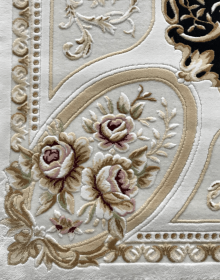 Акриловий килим Zarina 2693A Cream-navy - высокое качество по лучшей цене в Украине.