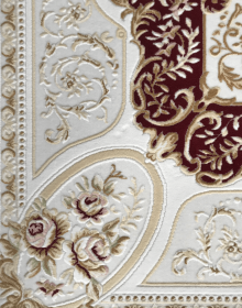 Акриловий килим Zarina 2694A Cream-Red - высокое качество по лучшей цене в Украине.