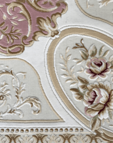 Акриловий килим Zarina 2697A Cream-pink - высокое качество по лучшей цене в Украине.