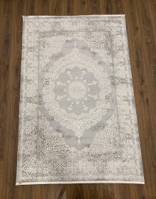 Акриловий килим ZEN ZN02B , GREY - высокое качество по лучшей цене в Украине.