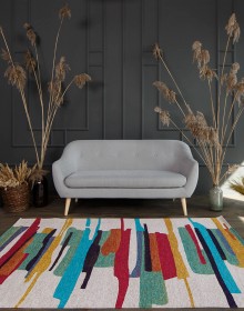 Синтетичний килим ALMINA 108718 4-multi - высокое качество по лучшей цене в Украине.