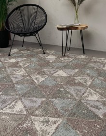 Синтетичний килим ALMINA 118595 8-grey/blue - высокое качество по лучшей цене в Украине.