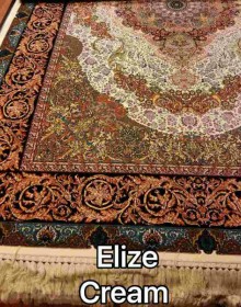 Iranian carpet Diba Carpet Elize Cream - высокое качество по лучшей цене в Украине.