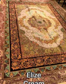 Iranian carpet Diba Carpet Elize Cream - высокое качество по лучшей цене в Украине.