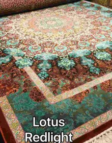 Иранский ковер Diba Carpet Lotus redlight - высокое качество по лучшей цене в Украине.