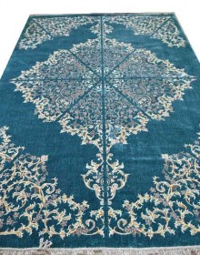 Иранский ковер Diba Carpet Sorena blue - высокое качество по лучшей цене в Украине.