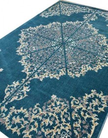 Иранский ковер Diba Carpet Sorena blue - высокое качество по лучшей цене в Украине.