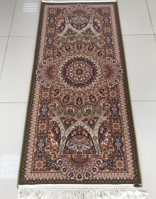 High-density carpet Abrishim 3809A GREEN / GREEN - высокое качество по лучшей цене в Украине.