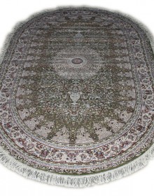 Високощільний килим Esfahan 4996A green-ivory - высокое качество по лучшей цене в Украине.