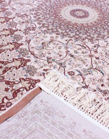Високощільний килим Esfahan 4996A ivory-d.red - высокое качество по лучшей цене в Украине.