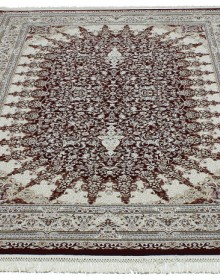 Високощільний килим Esfahan 4996F d.red-ivory - высокое качество по лучшей цене в Украине.