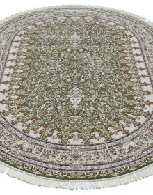 Високощільний килим Esfahan 4996F green-ivory - высокое качество по лучшей цене в Украине.