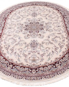 Високощільний килим Esfahan 5978A ivory-d.red - высокое качество по лучшей цене в Украине.
