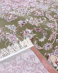 Високощільний килим Esfahan 5978A green-ivory - высокое качество по лучшей цене в Украине.