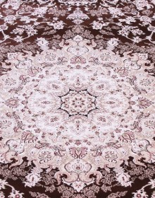 Високощільний килим Esfahan 7786A d.brown-ivory - высокое качество по лучшей цене в Украине.