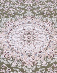 Високощільний килим Esfahan 7786A green-ivory - высокое качество по лучшей цене в Украине.