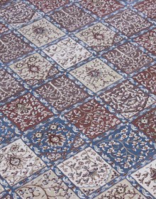 Високощільний килим Esfahan 9468A blue-ivory - высокое качество по лучшей цене в Украине.