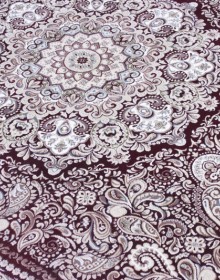 Високощільний килим Esfahan 9648A d.red-ivory - высокое качество по лучшей цене в Украине.