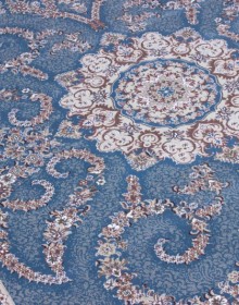 Высокоплотный ковер Esfehan 9720A blue-ivory - высокое качество по лучшей цене в Украине.