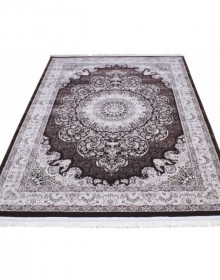 Високощільний килим Esfahan 9724A d.brown-ivory - высокое качество по лучшей цене в Украине.