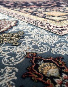 Високощільний килим Halif 4180 HB NAVY - высокое качество по лучшей цене в Украине.