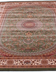 Високощільний килим Imperia 8357A green-ivory - высокое качество по лучшей цене в Украине.
