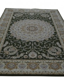 Високощільний килим Kashan 4500 MLY d.green-cream - высокое качество по лучшей цене в Украине.