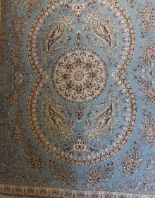 Иранский ковер Marshad Carpet 3013 Blue - высокое качество по лучшей цене в Украине.