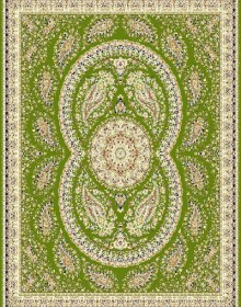 Иранский ковер Marshad Carpet 3013 Green - высокое качество по лучшей цене в Украине.