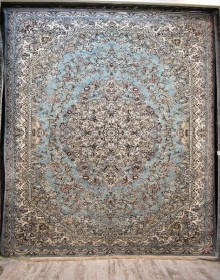 Иранский ковер Marshad Carpet 3014 Blue - высокое качество по лучшей цене в Украине.