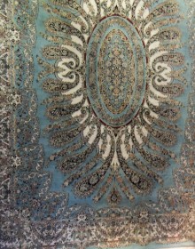 Іранський килим Marshad Carpet 3025 Blue - высокое качество по лучшей цене в Украине.