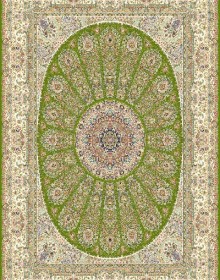 Іранський килим Marshad Carpet 3026 Green - высокое качество по лучшей цене в Украине.