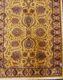 Iranian carpet Marshad Carpet 3043 Yellow - высокое качество по лучшей цене в Украине.