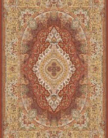 Iranian carpet Marshad Carpet 3054 Red Yellow - высокое качество по лучшей цене в Украине.