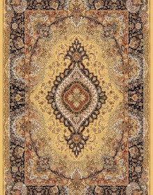 Iranian carpet Marshad Carpet 3054 Yellow Black - высокое качество по лучшей цене в Украине.