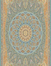 Іранський килим Marshad Carpet 3055 Blue - высокое качество по лучшей цене в Украине.