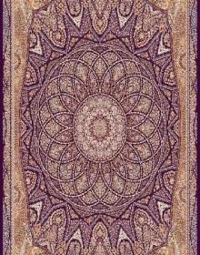 Iranian carpet Marshad Carpet 3055 Dark Purple - высокое качество по лучшей цене в Украине.