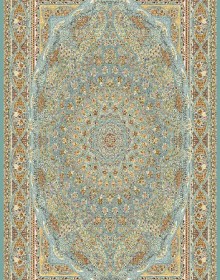 Іранський килим Marshad Carpet 3056 Blue - высокое качество по лучшей цене в Украине.