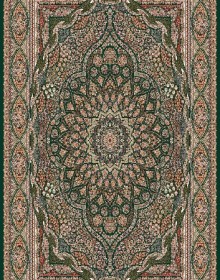 Iranian carpet Marshad Carpet 3056 Dark Green - высокое качество по лучшей цене в Украине.