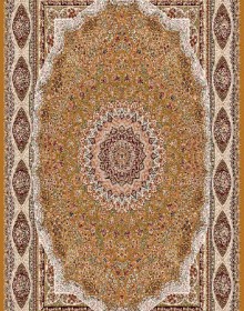 Иранский ковер Marshad Carpet 3056 Yellow - высокое качество по лучшей цене в Украине.