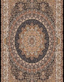 Iranian carpet Marshad Carpet 3057 Black - высокое качество по лучшей цене в Украине.