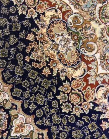 Iranian carpet Marshad Carpet 3057 Black - высокое качество по лучшей цене в Украине.