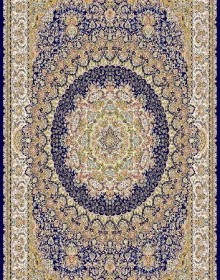 Iranian carpet Marshad Carpet 3057 Dark Blue - высокое качество по лучшей цене в Украине.