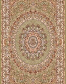 Iranian carpet Marshad Carpet 3057 Light Green - высокое качество по лучшей цене в Украине.