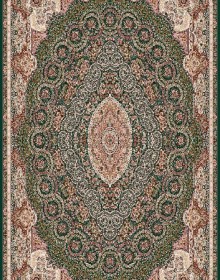 Iranian carpet Marshad Carpet 3058 Dark Green - высокое качество по лучшей цене в Украине.